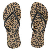 Leopard Print Flip Flops Sandalen (Fußbett)