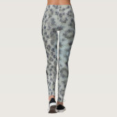 Leopard Print Flows Style Legierung Leggings (Rückseite)