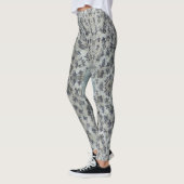 Leopard Print Flows Style Legierung Leggings (Links)