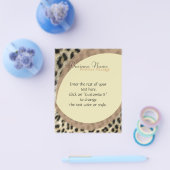 Leopard Print Flyer (Einzeln)