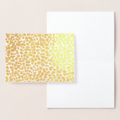Leopard Print Foil Card Folienkarte (Anzeige)