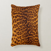 Leopard Print Foto Accent Throw Toss Decke Kissen (Vorderseite(Vertikal))