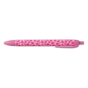 Leopard Print - Fuchsia und hellrosa Kugelschreiber