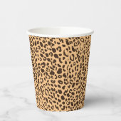 Leopard Print Fun Paper Cups Pappbecher (Links)