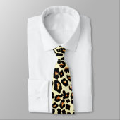 Leopard Print Fun Tie Krawatte (Gebunden)