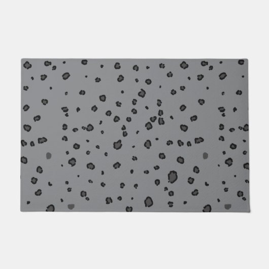 Leopard Print Fußmatte (Vorderseite)