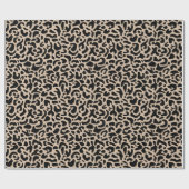 Leopard Print Geschenkpapier (Flach)