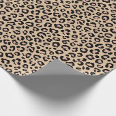 Leopard Print Geschenkpapier (Ecke)