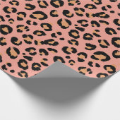Leopard Print Geschenkpapier (Ecke)