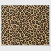 Leopard Print Geschenkpapier (Flach)