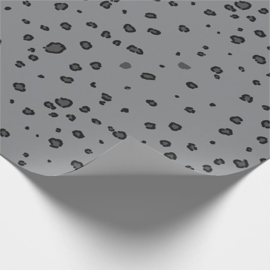 Leopard Print Geschenkpapier (Ecke)