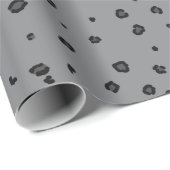 Leopard Print Geschenkpapier (Rolleneckpunkt)