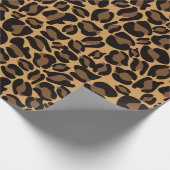 Leopard Print Geschenkpapier (Ecke)