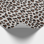 Leopard Print Geschenkpapier (Ecke)
