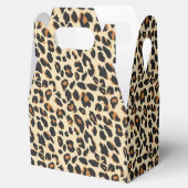 Leopard Print Geschenkschachtel (Geöffnet)