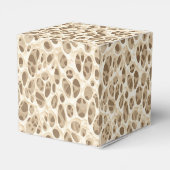 Leopard Print Geschenkschachtel (Rückseite)
