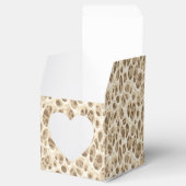 Leopard Print Geschenkschachtel (Geöffnet)