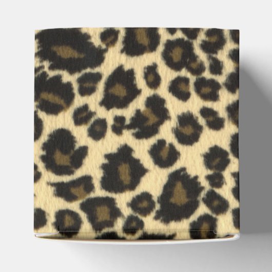 Leopard Print Geschenkschachtel (Oben)