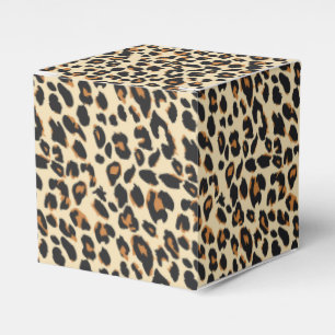 Leopard Print Geschenkschachtel
