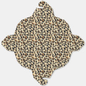 Leopard Print Geschenkschachtel (Ungefaltet)