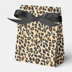 Leopard Print Geschenkschachtel