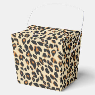 Leopard Print Geschenkschachtel