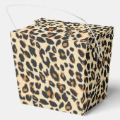 Leopard Print Geschenkschachtel (Rückseite)