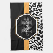 Leopard Print Geschirrtuch (Vertikal)