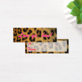 Leopard Print Gift Tags (Schreibtisch)