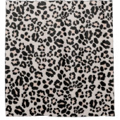 Leopard Print Glam #1 - Landschaft #pattern #decor Duschvorhang (Vorderseite)