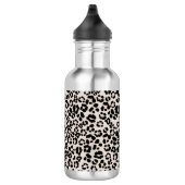 Leopard Print Glam #1 - Landschaft #pattern #decor Edelstahlflasche (Rechts)