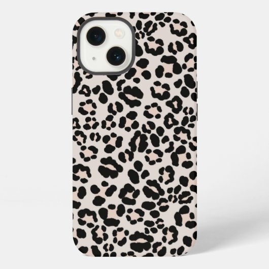 Leopard Print Glam #1 - Landschaft #pattern #decor iPhone Hülle (Rückseite)