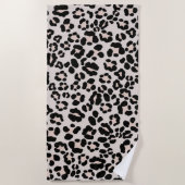 Leopard Print Glam #1 - Landschaft #pattern #decor Strandtuch (Vorderseite)