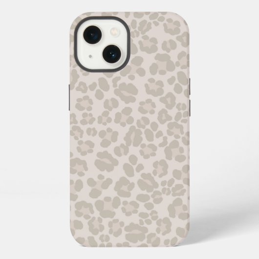 Leopard Print Glam 2 #pattern #design iPhone Hülle (Rückseite)