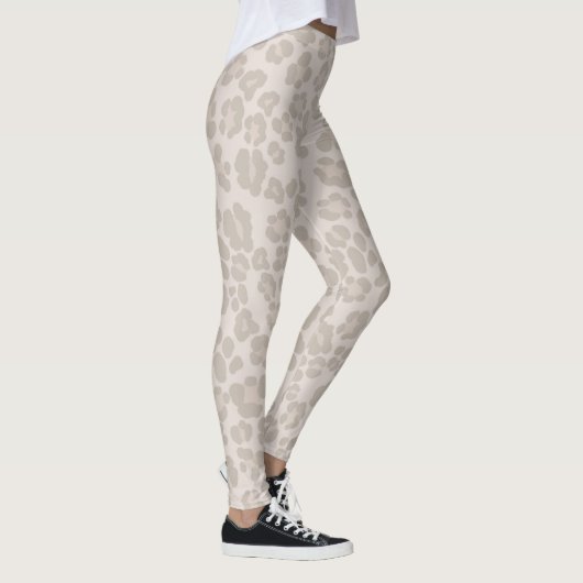 Leopard Print Glam 2 #pattern #design Leggings (Rechts)