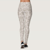 Leopard Print Glam 2 #pattern #design Leggings (Rückseite)