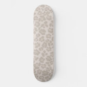 Leopard Print Glam 2 #pattern #design Skateboard (Vorderseite)