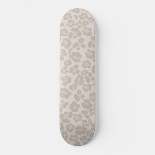 Leopard Print Glam 2 #pattern #design Skateboard (Vorderseite)