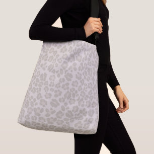 Leopard Print Glam 2 #pattern #design Tragetaschen Mit Langen Trägern