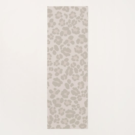 Leopard Print Glam 2 #pattern #design Yogamatte (Rückseite)
