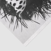 Leopard Print Glam Retro Decoupage Seidenpapier (Ausschnitt)