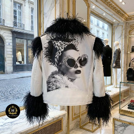 Leopard Print Glam Retro Decoupage Seidenpapier