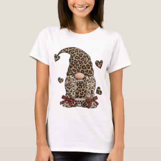Leopard Print Gnome PNG Sublimation Design Leopard T-Shirt