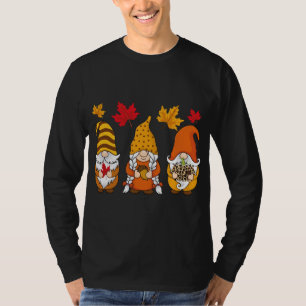 Leopard Print Gnomes Xmas Funny Christmas Gnome T-Shirt
