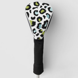 Leopard Print Golf Club Cover Golf Headcover