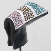 Leopard Print Golf Headcover (3/4 Vorderseite)