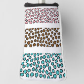 Leopard Print Golf Headcover (Rotieren 90)