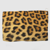 Leopard Print Golfhandtuch (Horizontal)