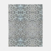 Leopard Print Graphic Art Fleece Blanket (Vorderseite)
