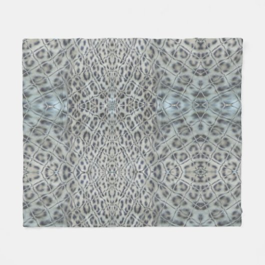 Leopard Print Graphic Art Fleece Blanket (Vorderseite (Horizontal))